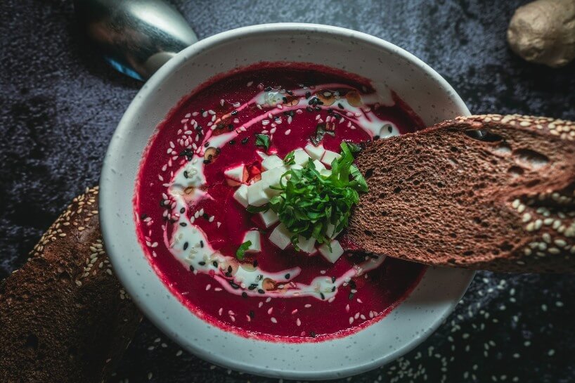 TIEFROSA ROTE-BETE-SUPPE